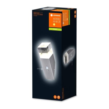 Ledvance - LED Екстериорен аплик със сензор CRYSTAL 1xLED/5W/230V IP44