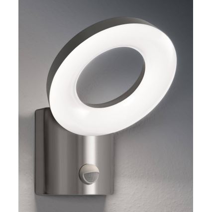 Ledvance - LED Екстериорен аплик със сензор LOOP 1xLED/12W/230V IP44