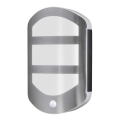 Ledvance - LED Екстериорен аплик със сензор PLATE LED/12,5W/230V IP44