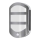 Ledvance - LED Екстериорен аплик със сензор PLATE LED/12,5W/230V IP44