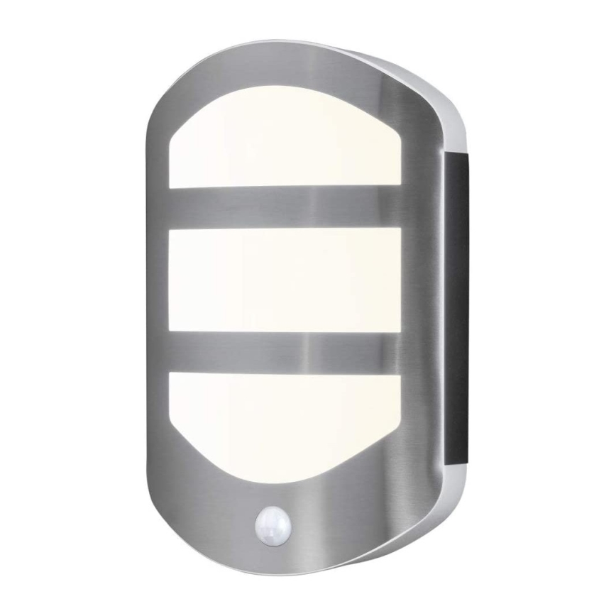Ledvance - LED Екстериорен аплик със сензор PLATE LED/12,5W/230V IP44