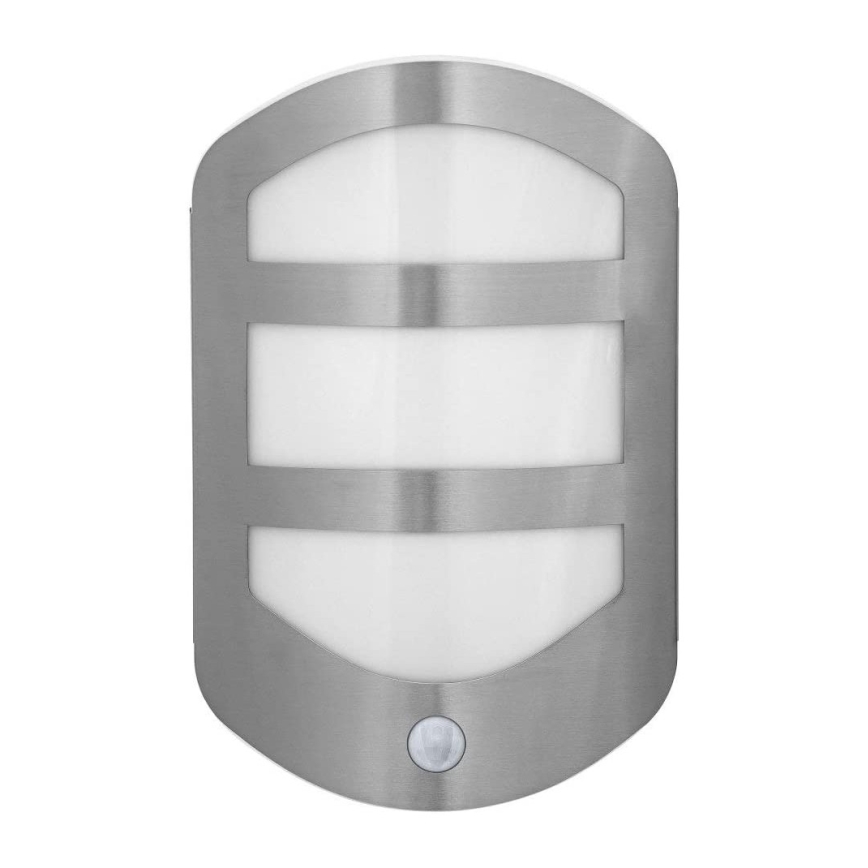 Ledvance - LED Екстериорен аплик със сензор PLATE LED/12,5W/230V IP44