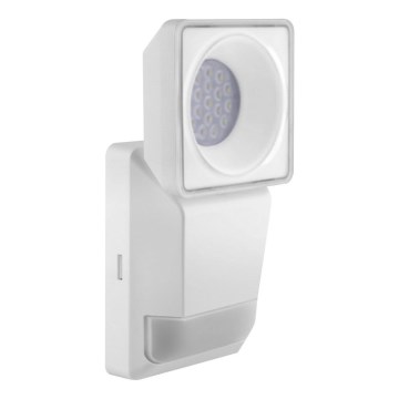 Ledvance - LED Екстериорен аплик със сензор SPOT LED/8W/230V IP55 бял