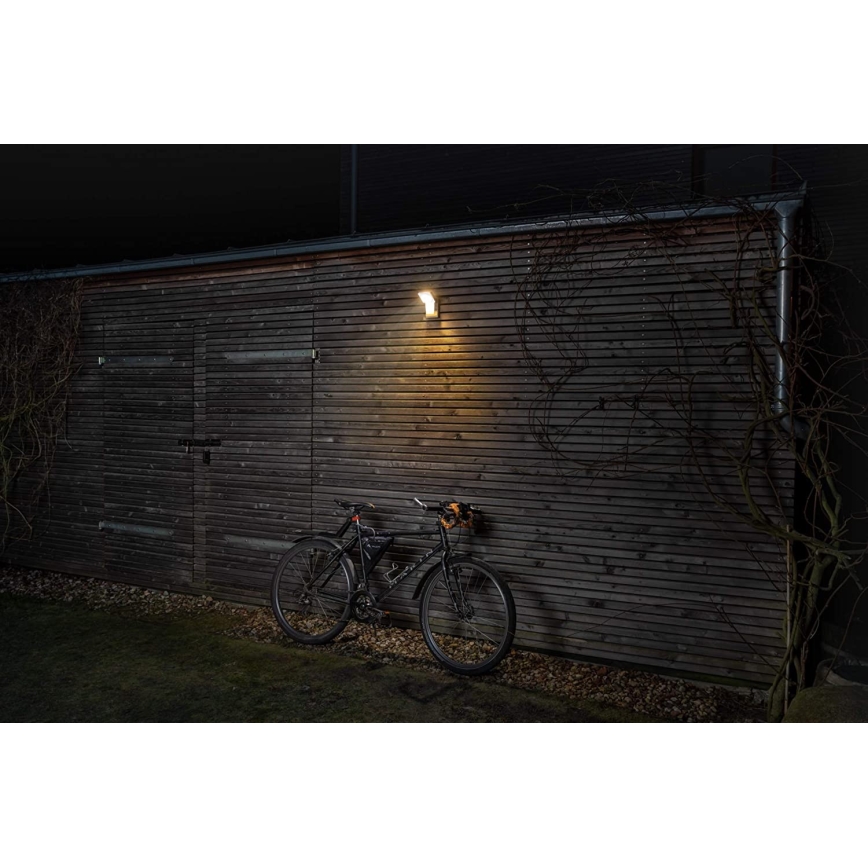 Ledvance - LED Екстериорен аплик със сензор SPOT LED/8W/230V IP55 бял