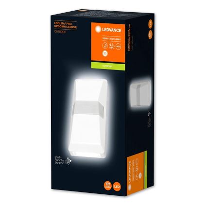 Ledvance - LED Екстериорен аплик със сензор UPDOWN LED/10W/230V IP55