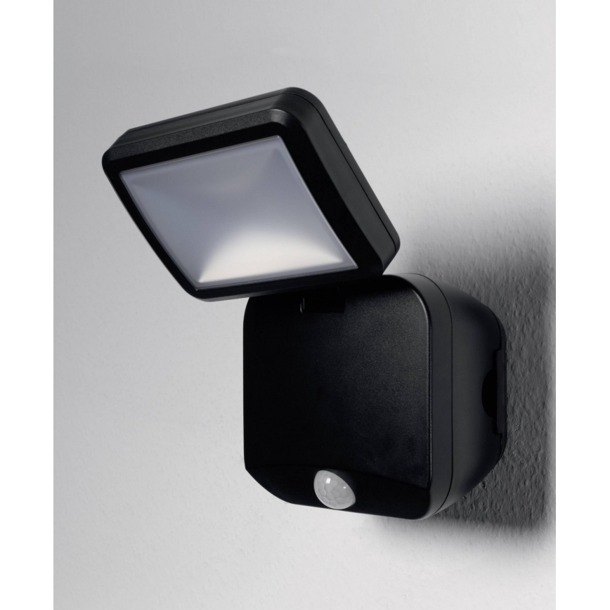 Ledvance - LED Екстериорен прожектор за стена със сензор SPOTLIGHT LED/4W/4xD IP54
