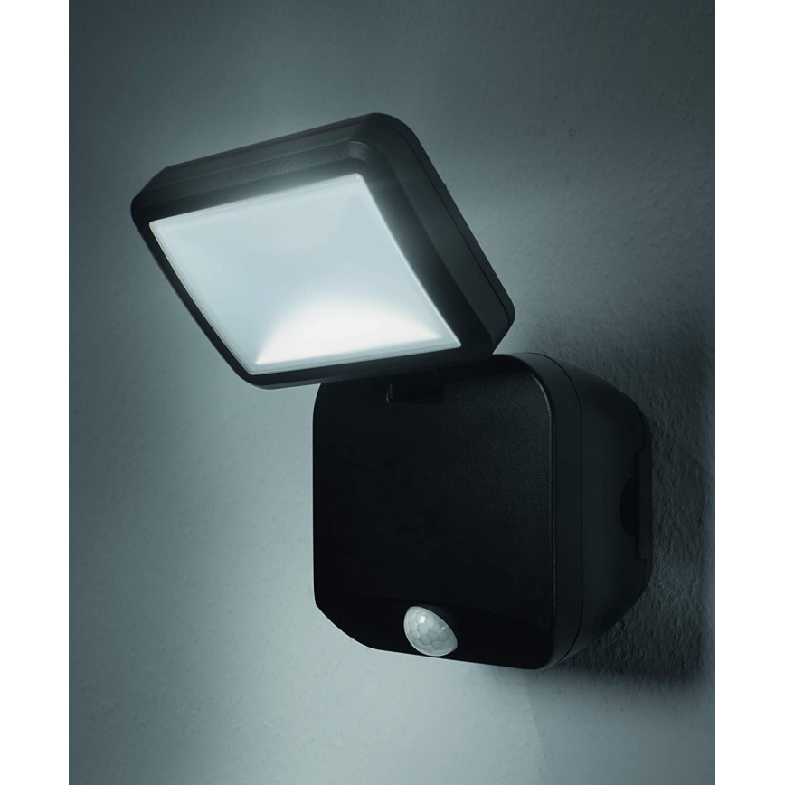 Ledvance - LED Екстериорен прожектор за стена със сензор SPOTLIGHT LED/4W/4xD IP54