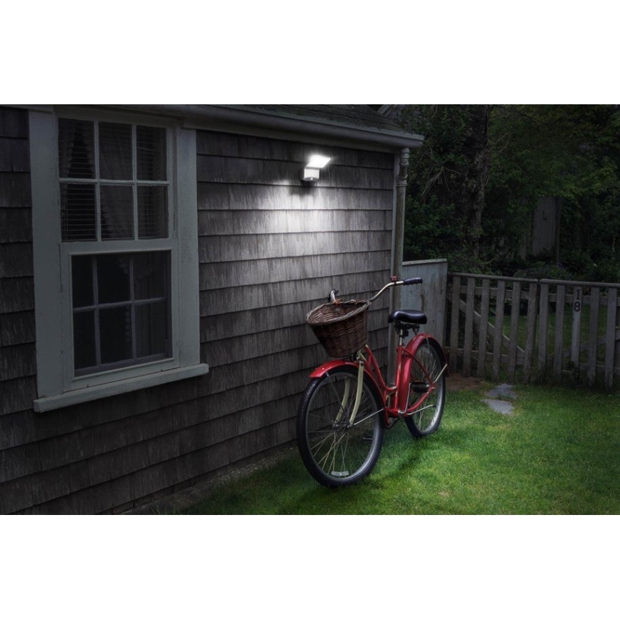 Ledvance - LED Екстериорен прожектор за стена със сензор SPOTLIGHT LED/4W/4xD IP54