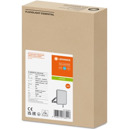 Ledvance - LED Екстериорен стенен прожектор FLOODLIGHT LED/20W/230V 4000K IP65