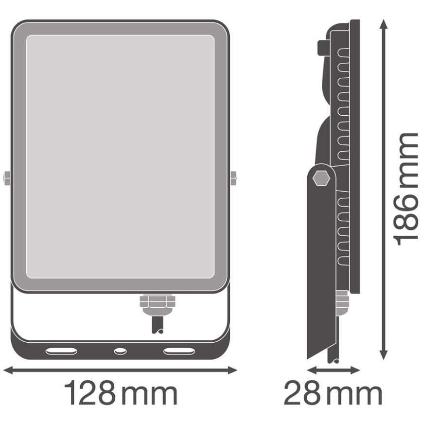 Ledvance - LED Екстериорен стенен прожектор FLOODLIGHT LED/30W/230V 6500K IP65