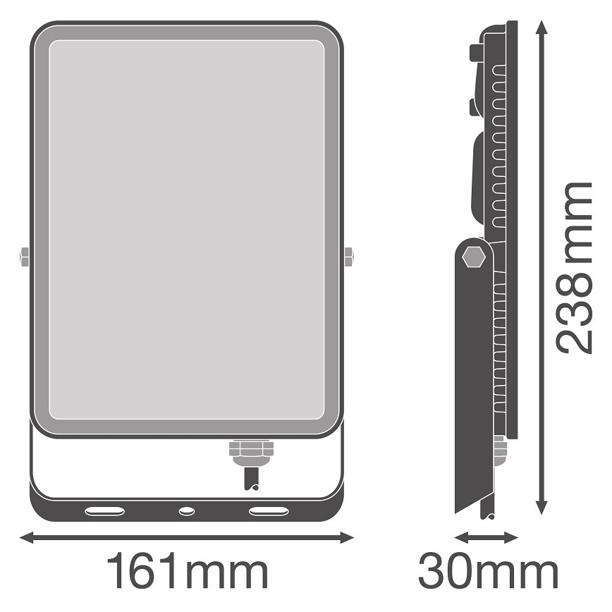 Ledvance - LED Екстериорен стенен прожектор FLOODLIGHT LED/50W/230V 6500K IP65