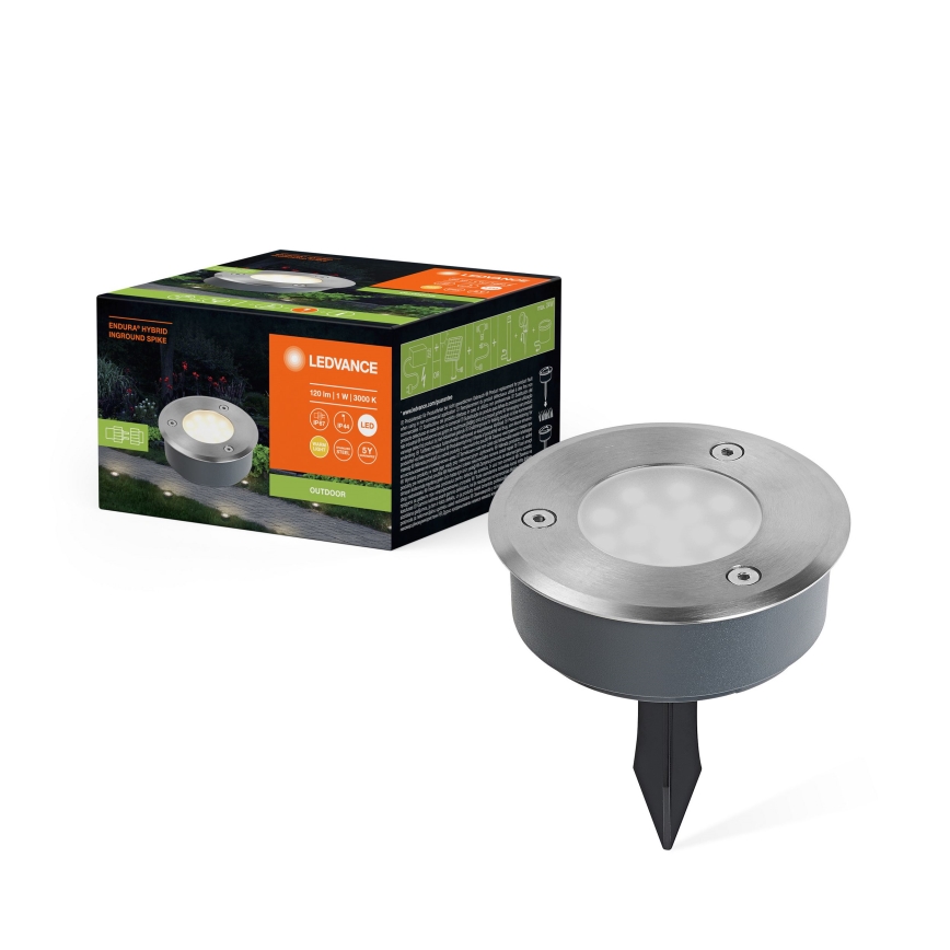 Ledvance - LED Екстериорна лампа ENDURA HYBRID SPIKE LED/1W/12V IP44