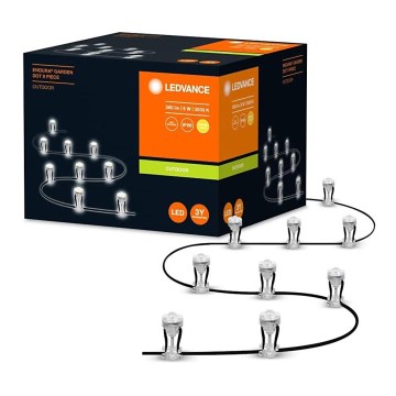 Ledvance - LED Екстериорни декоративни лампички DOT 9xLED/0,7W/230V IP65