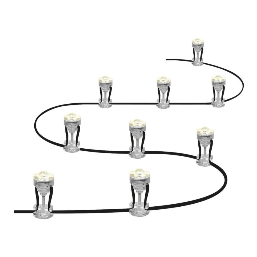 Ledvance - LED Екстериорни декоративни лампички DOT 9xLED/0,7W/230V IP65
