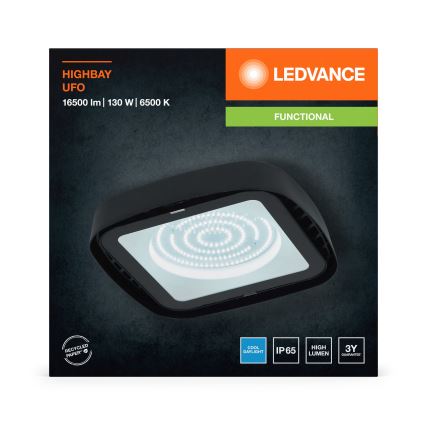 Ledvance - LED Индустриален плафон HIGHBAY LED/130W/230V IP65 6500K