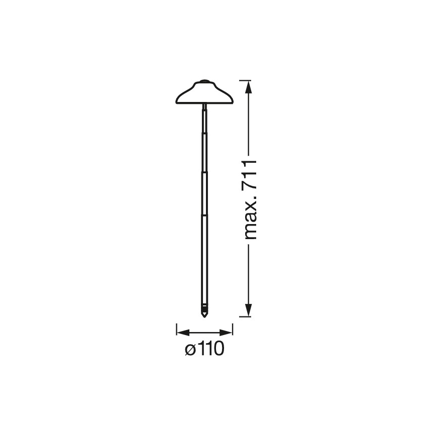 Ledvance - LED Интериорна лампа за растения GARDEN LIGHT LED/5W/5V