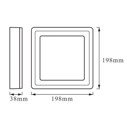 Ledvance - LED Лампа CLICK LED/15W/230V