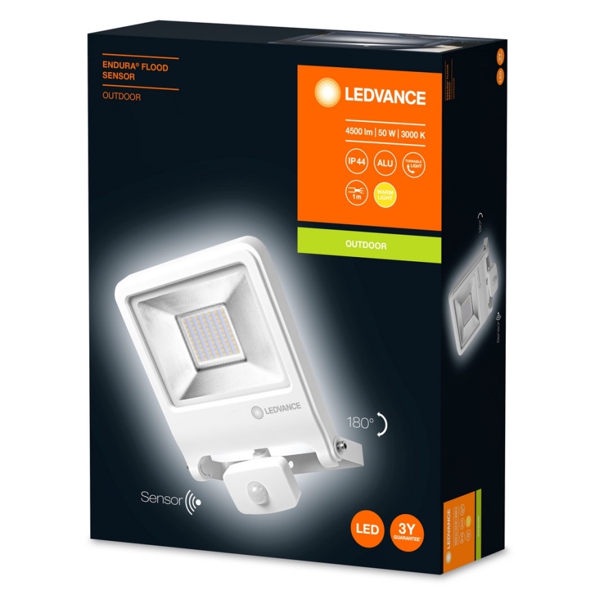 Ledvance - LED Лампа със сензор ENDURA LED/50W/230V IP44