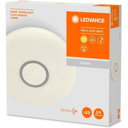 Ledvance - LED Лампа със сензор SPARKLEDOT LED/24W/230V