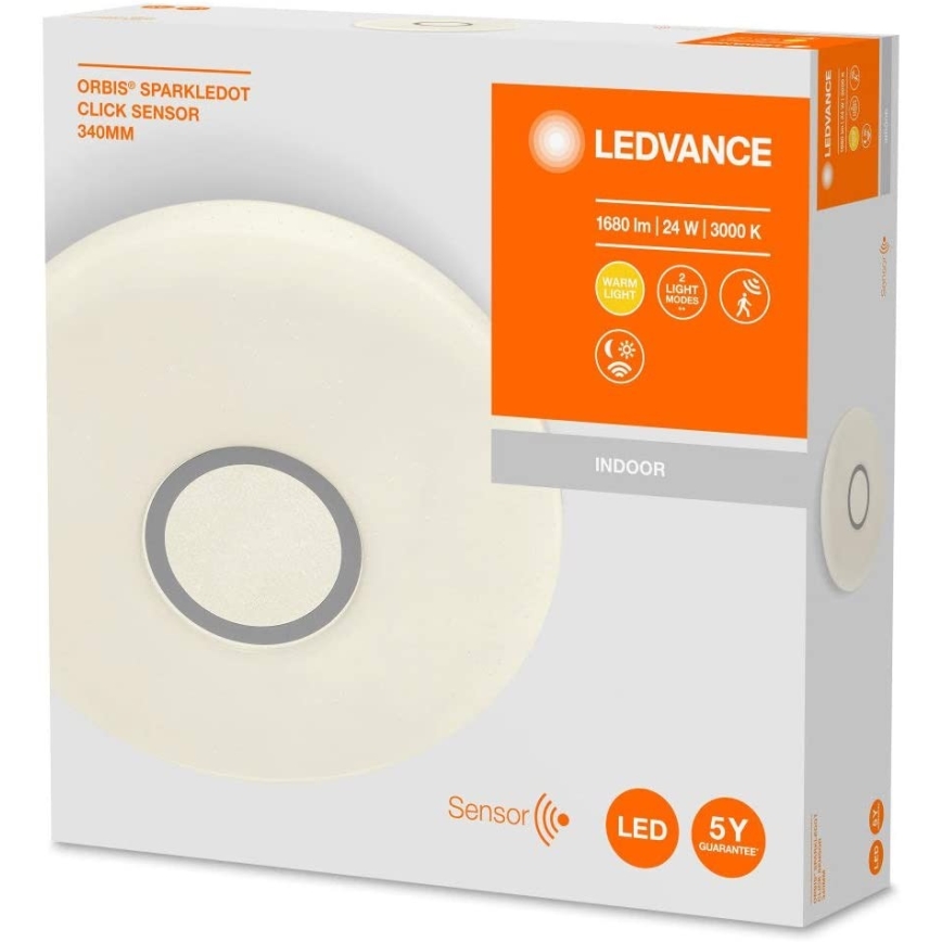 Ledvance - LED Лампа със сензор SPARKLEDOT LED/24W/230V