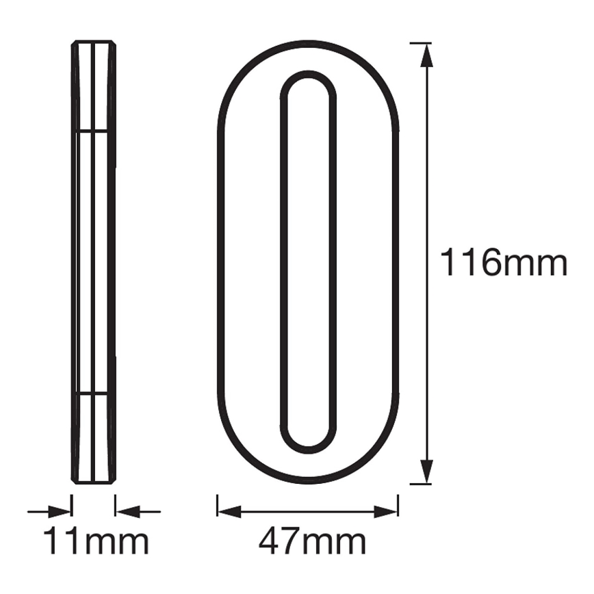 Ledvance - LED Лампа за ориентация със сензор MOBILE LED/0,5W/3,7V 330 mAh CRI 90
