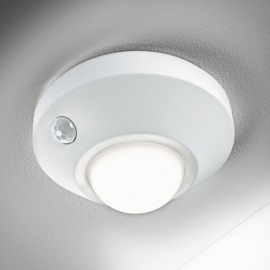 Ledvance - LED Лампа за ориентация със сензор NIGHTLUX LED/1,7W/3xAA 4000K