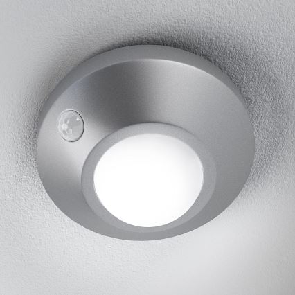 Ledvance - LED Лампа за ориентация със сензор NIGHTLUX LED/1,7W/3xAAA 4000K