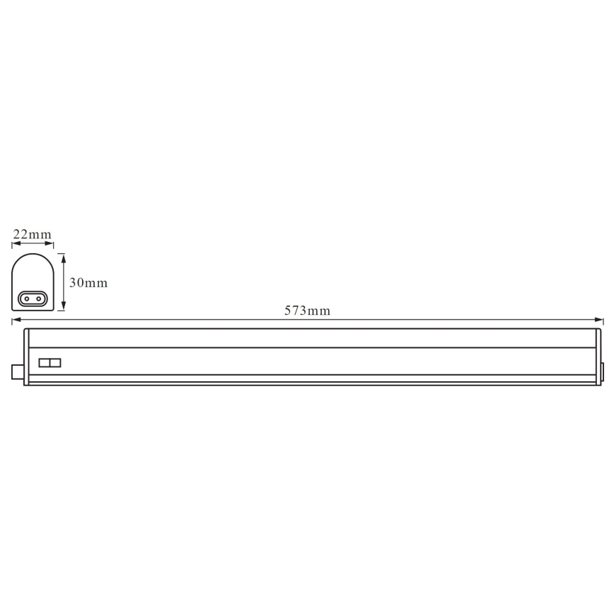Ledvance - LED Лампа за под кухненски шкаф BATTEN LED/8W/230V
