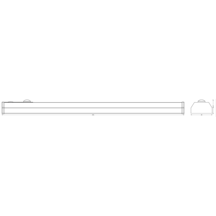 Ledvance - LED Лампа за под кухненски шкаф със сензор MOBILE LED/1W/5V 1000 mAh 4000K 40 см