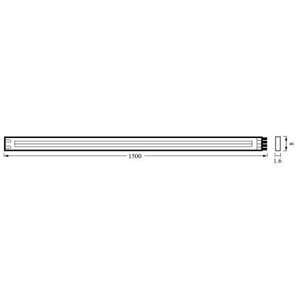 Ledvance - LED Лента FLEX COB 1,5 м LED/7,5W/230V