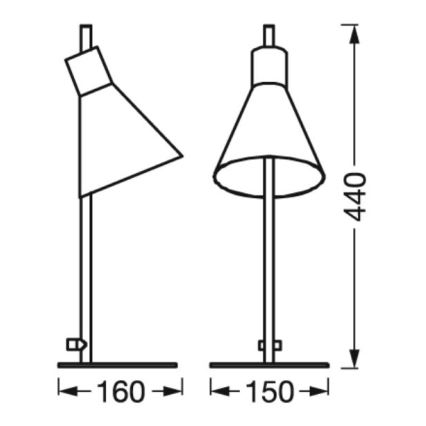 Ledvance - LED Настолна лампа DECOR TOKIO LED/5W/230V