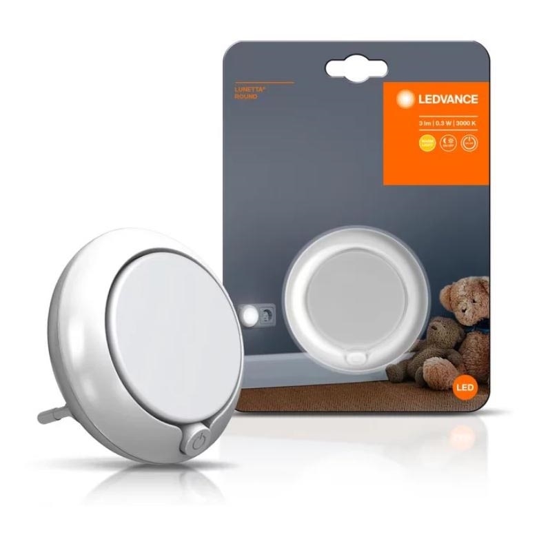 Ledvance - LED нощна лампа с сензор LUNETTA LED/0,3W/230V 3000K
