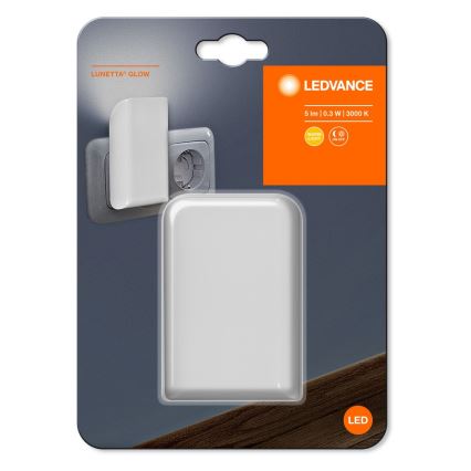 Ledvance - LED Нощна лампа със сензор LUNETTA LED/0,28W/230V 3000K