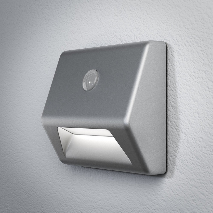 Ledvance - LED осветително тяло за стълби с сензор NIGHTLUX LED/0,25W/3×AAA IP54
