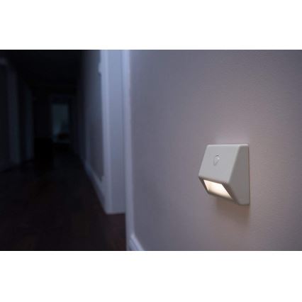 Ledvance - LED осветително тяло за стълби с сензор NIGHTLUX LED/0,25W/3×AAA IP54