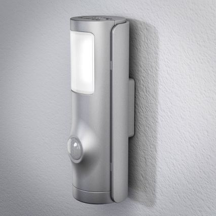 Ledvance - LED осветително тяло със сензор NIGHTLUX LED / 0.35W / 3xAAA IP54