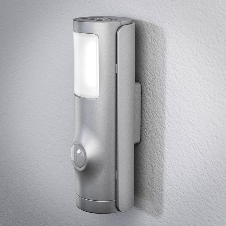 Ledvance - LED осветително тяло със сензор NIGHTLUX LED / 0.35W / 3xAAA IP54