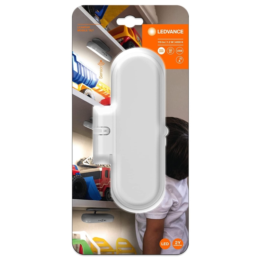 Ledvance - LED Осветление за мебели със сензор MOBILE LED/1,2W/5V 500 mAh 4000K