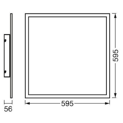 Ledvance - LED Панел PLANON LED/40W/230V