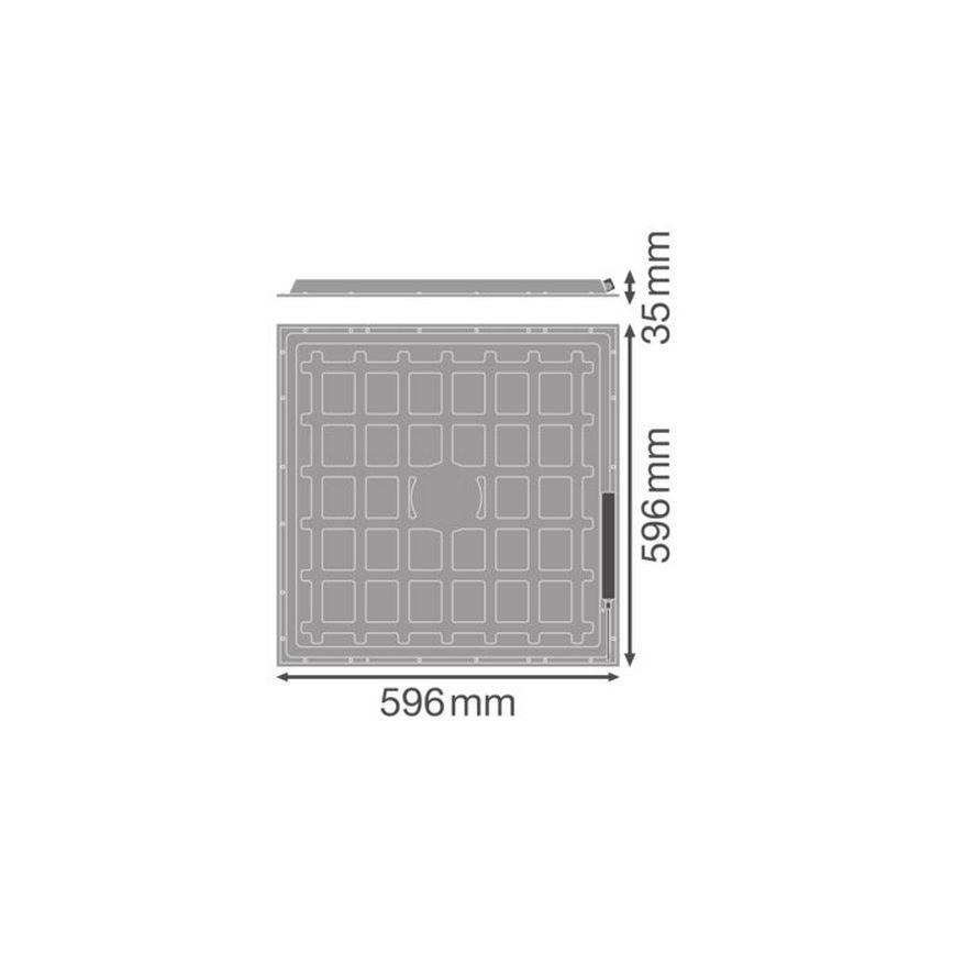 Ledvance - LED Панел за вграждане ESSENTIAL LED/36W/230V 6500K