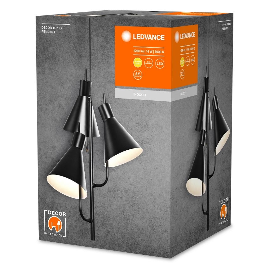Ledvance - LED Пендел DECOR TOKIO 3xLED/4,6W/230V