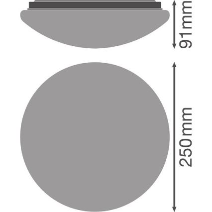 Ledvance - LED Плафон ESSENTIAL LED/13W/230V 3000K