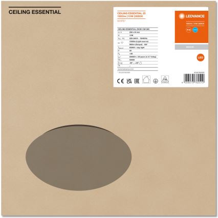 Ledvance - LED Плафон ESSENTIAL LED/13W/230V 6500K