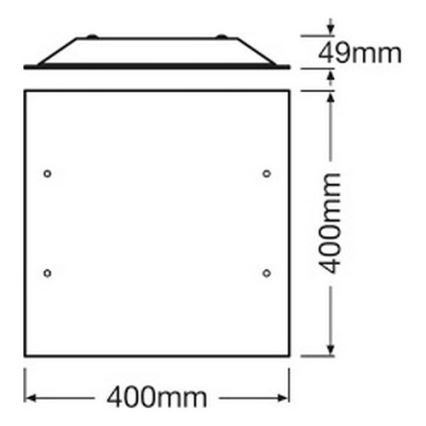 Ledvance - LED Плафон LUNIVE LED/24W/230V