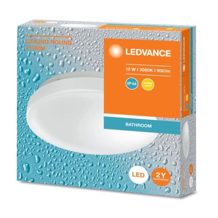 Ledvance - LED Плафон за баня CEILING ROUND LED/12W/230V 3000K IP44