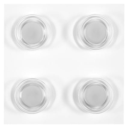 Ledvance - LED Плафон за баня ORBIS FLAME 4xLED/5,5W/230V 3000/4000K IP44 бял