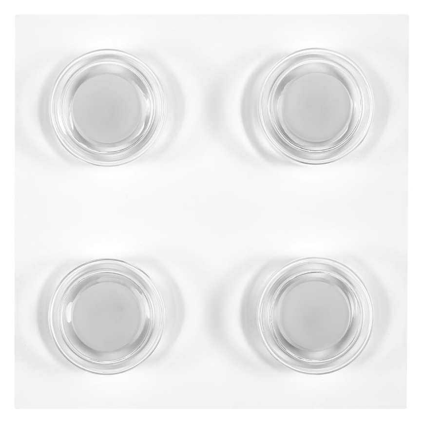 Ledvance - LED Плафон за баня ORBIS FLAME 4xLED/5,5W/230V 3000/4000K IP44 бял