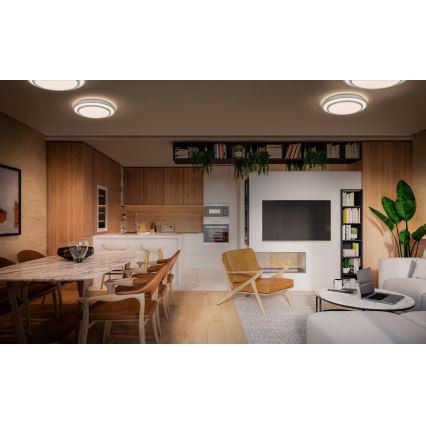 Ledvance - LED Плафониера ORBIS BERLIN LED/16W/230V сребрист