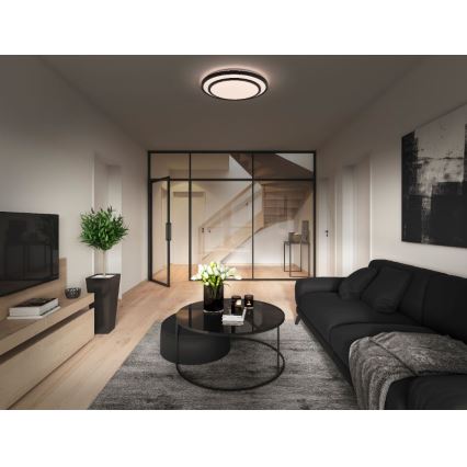 Ledvance - LED Плафониера ORBIS BERLIN LED/24W/230V черен