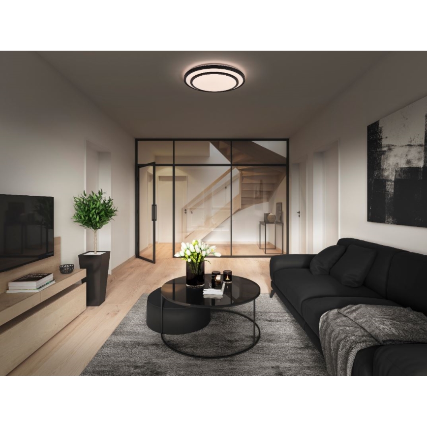 Ledvance - LED Плафониера ORBIS BERLIN LED/24W/230V черен